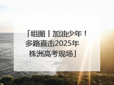 组图丨加油少年！多路直击2025年株洲高考现场